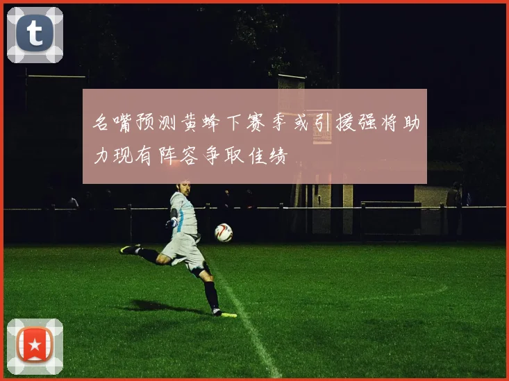 名嘴预测黄蜂下赛季或引援强将助力现有阵容争取佳绩
